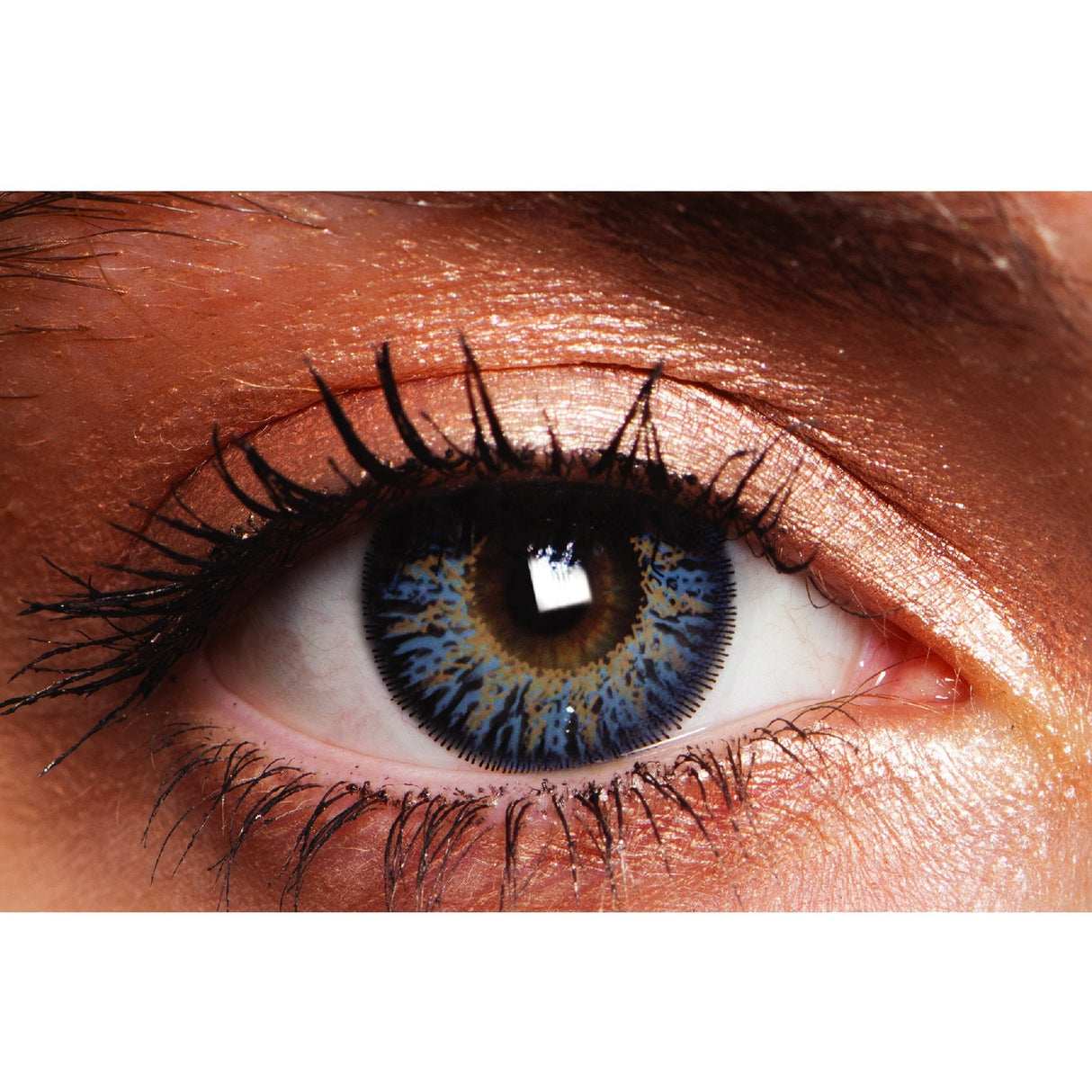 Crystal Blue - Coloured Contact Lenses - 1 Year Use