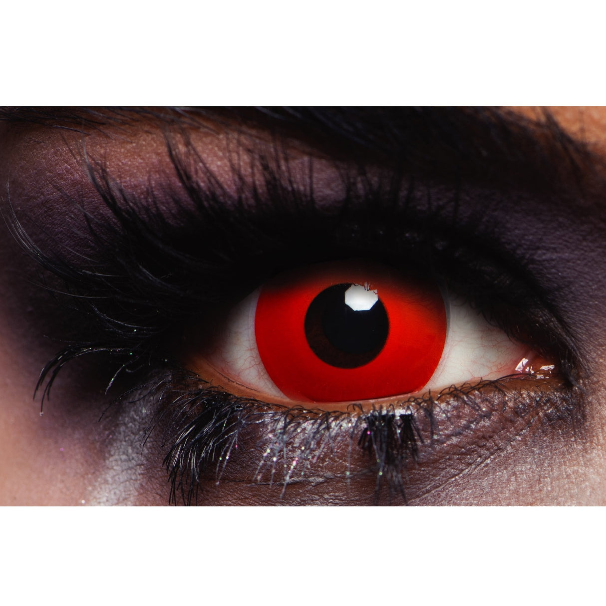 Bloody Red Halloween Contact Lenses - 1 Day