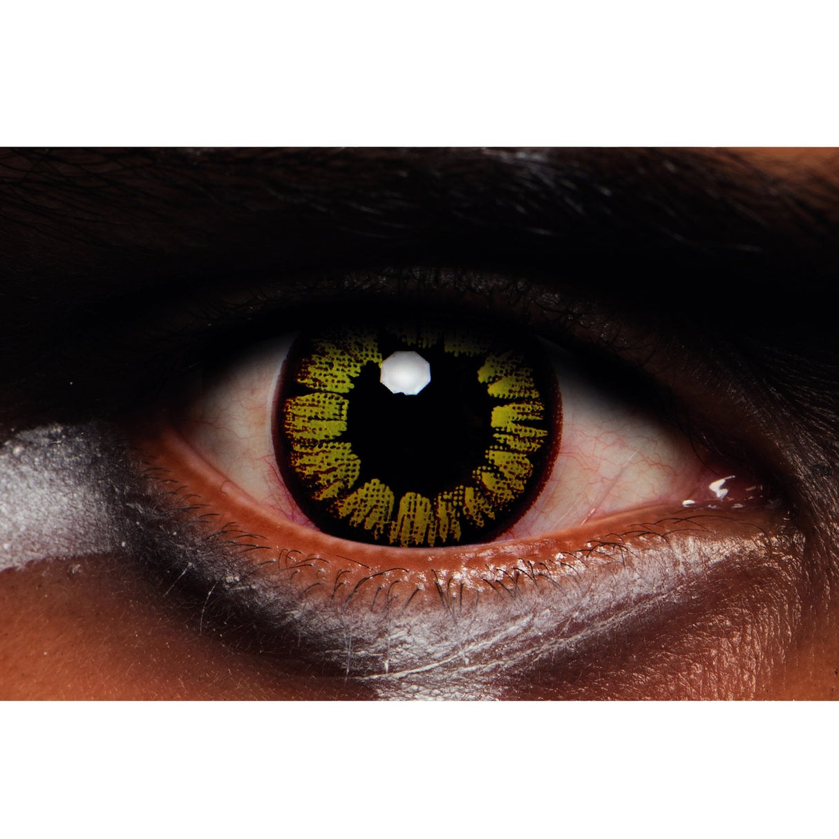 Golden Vampire Halloween Contact Lenses - 1 Year