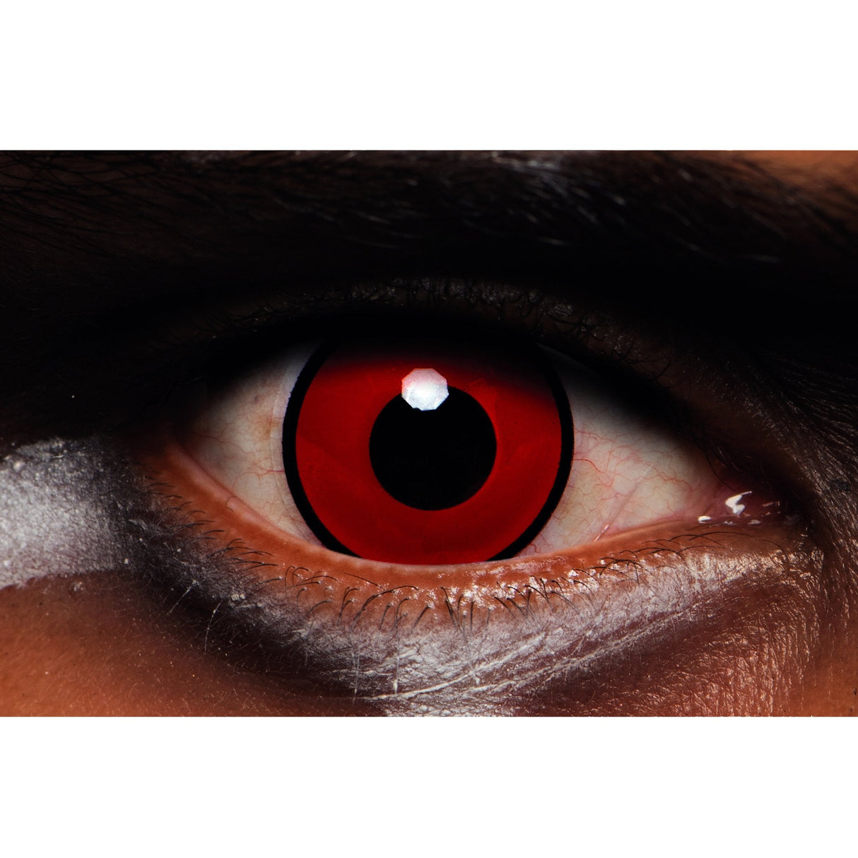 UV Vino Red Halloween Contact Lenses - 1 Day