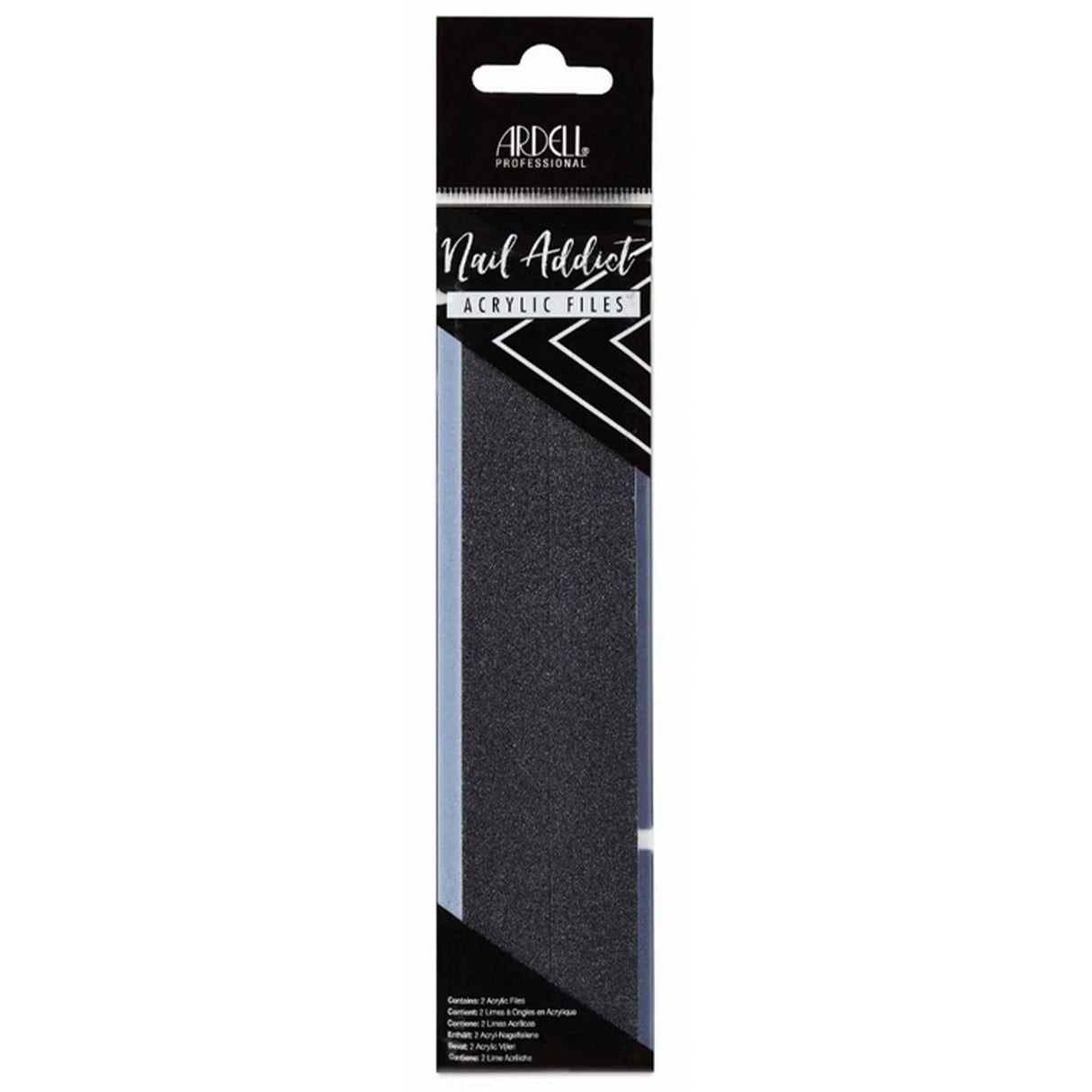 Nail Addict Nail Accessories - Course to Medium Grit Acrylic File (63853)