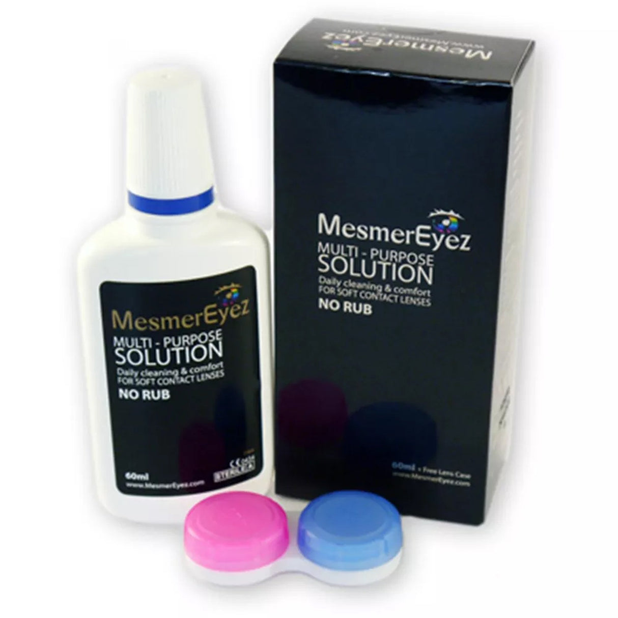 Contact Lense Solution With Lens Case