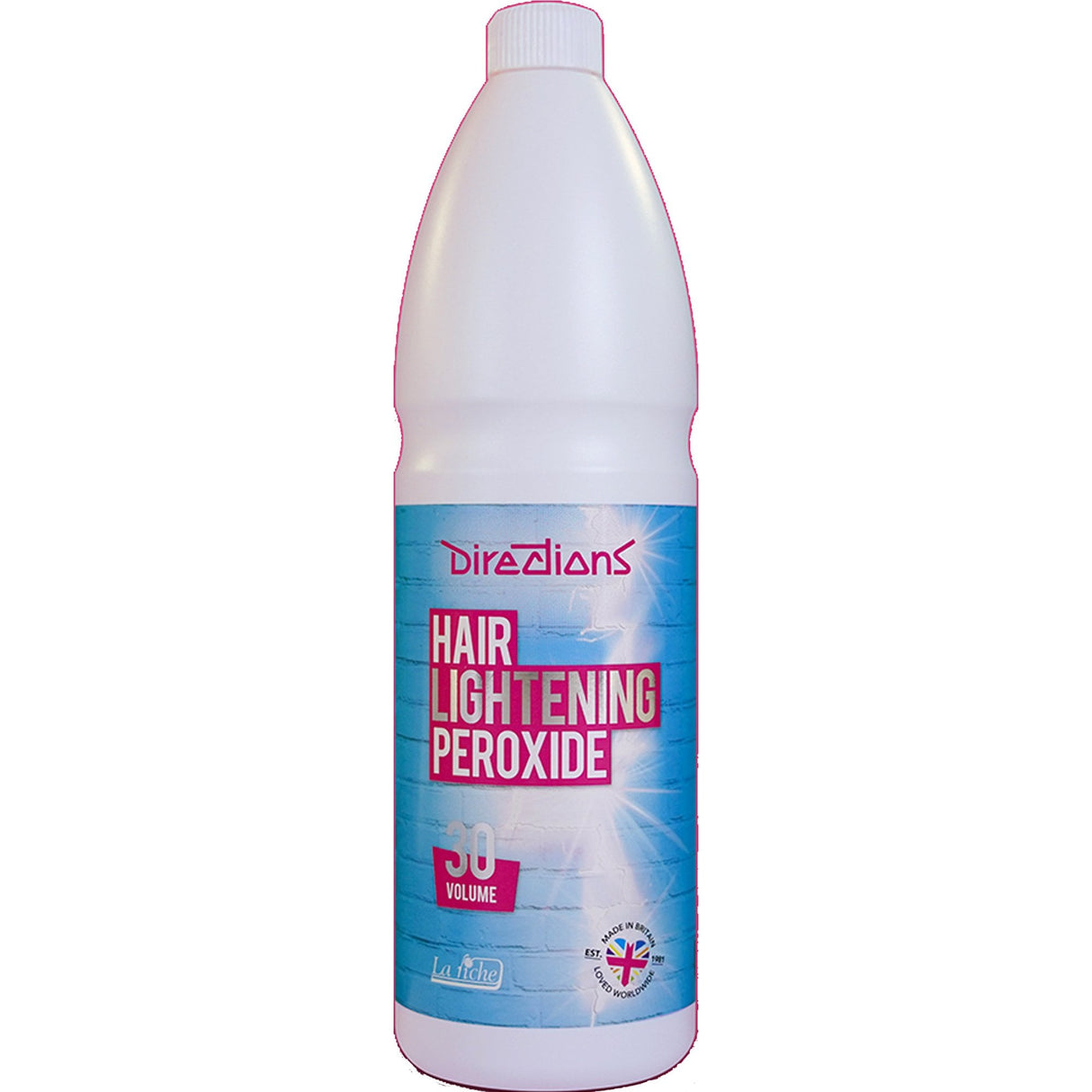 Directions - Hair Lightening Peroxide - 30 Volume - 1 Litre