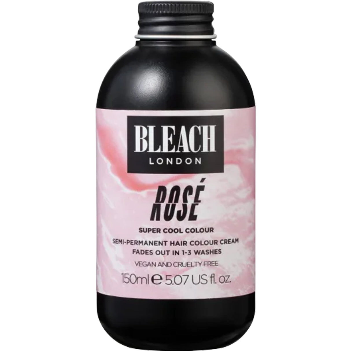 Vegan Friendly & Cruelty Free Semi Permanent Hair Dye - Rose 150ml