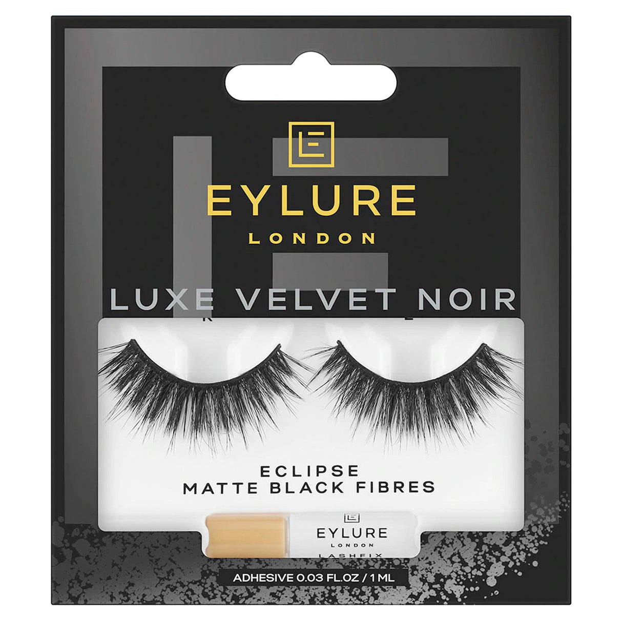 False Eyelashes - Luxe Velvet Noir - Eclipse (Adhesive Included 1ml)