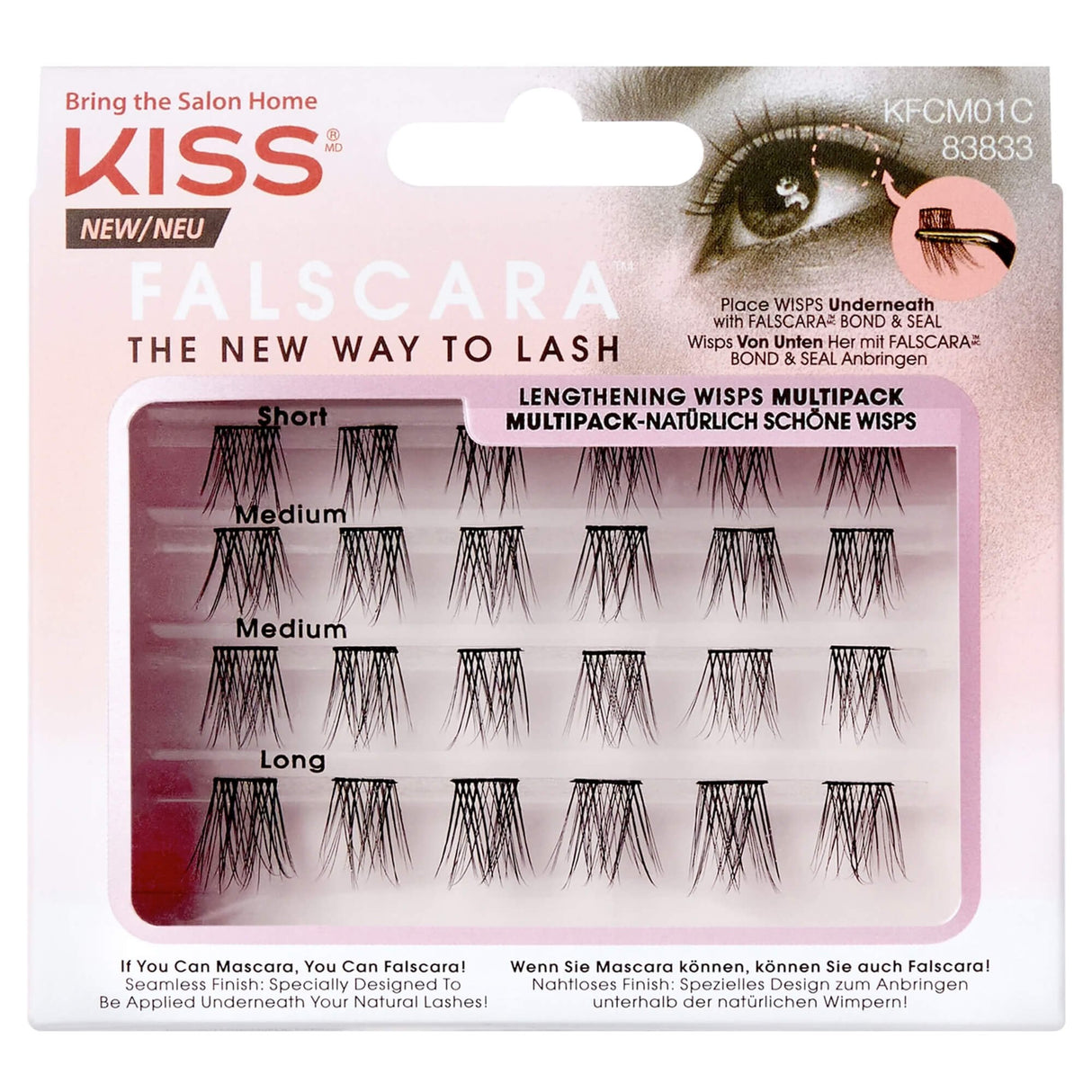 Falscara Individual False Eyelashes - Lengthening Wisps