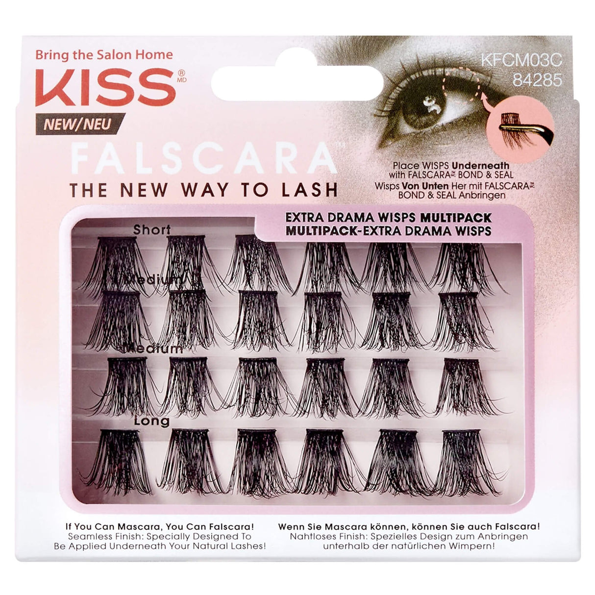 Falscara Individual False Eyelashes - Extra Drama Wisps