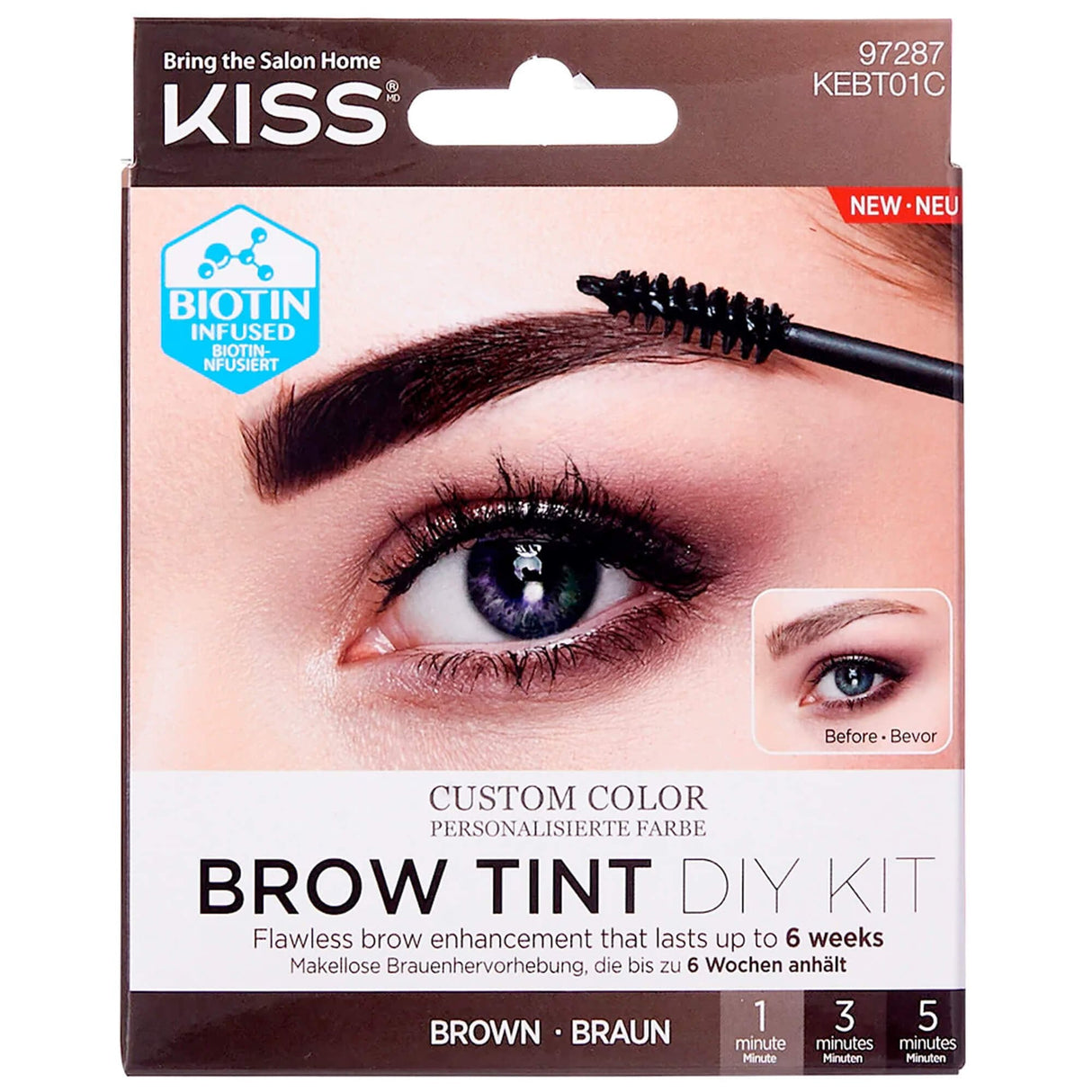 Brow Tint DIY Kit - Brown (2 x 10ml)