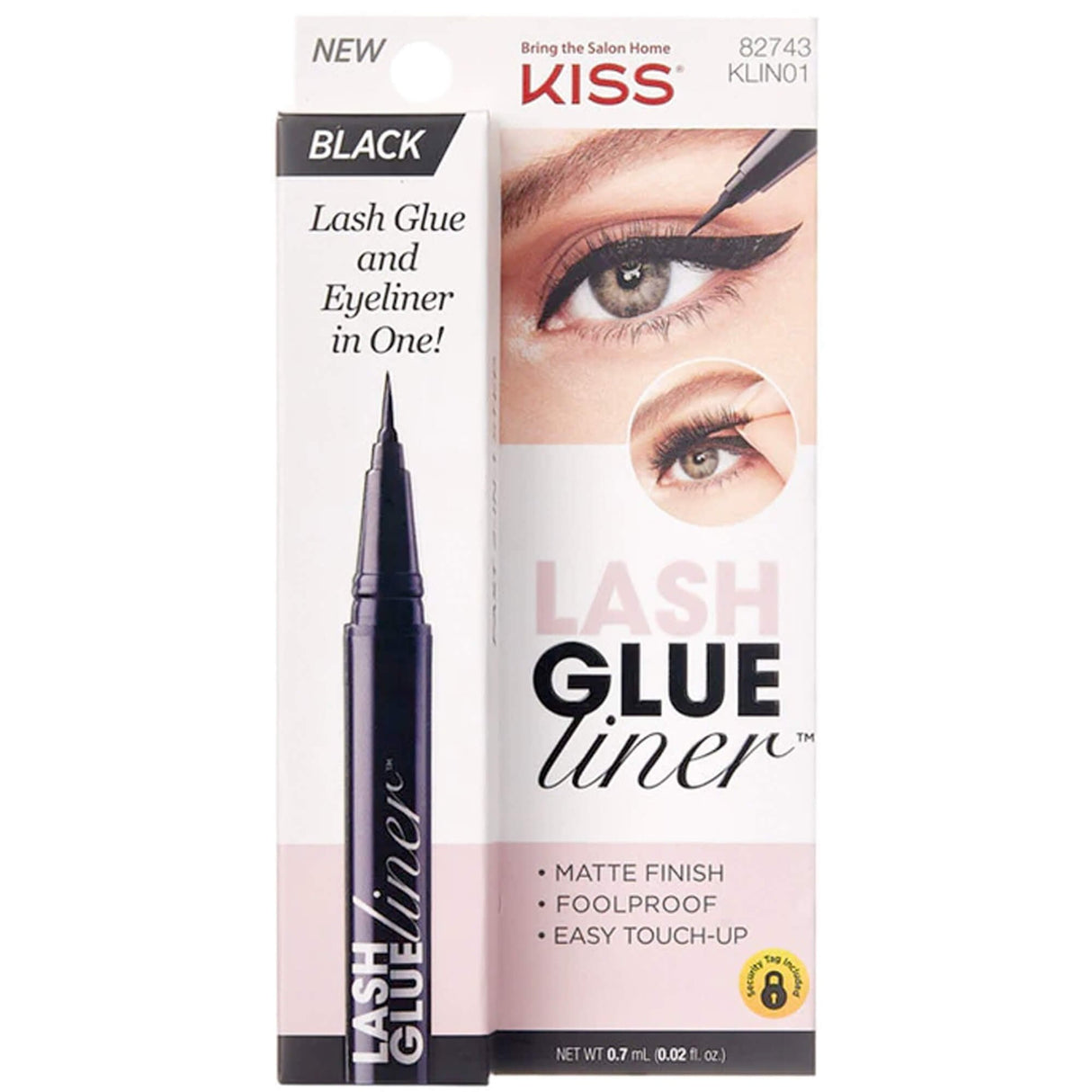 False Eyelashes Glue Liner - Black 0.7ml
