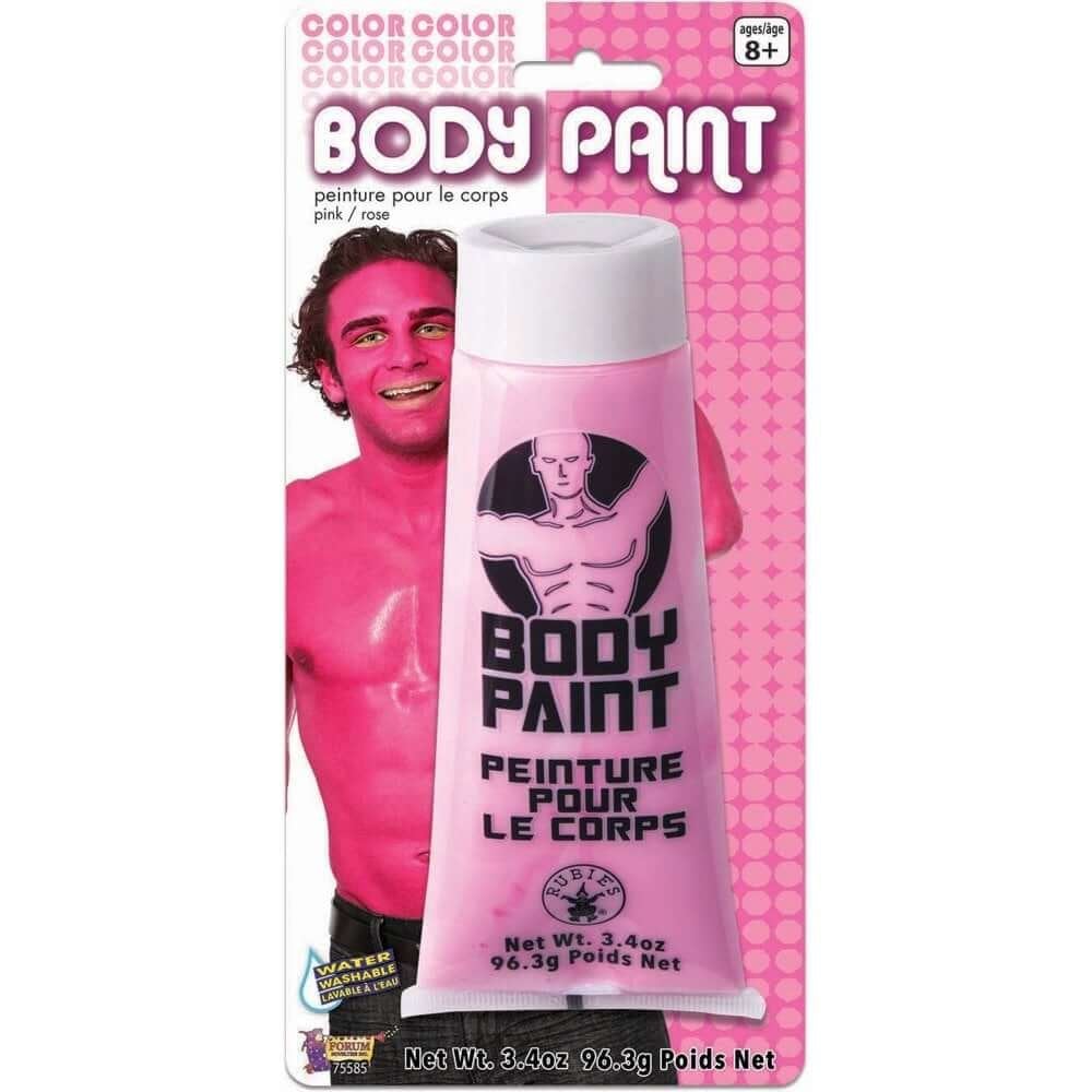 Halloween Fancy Dress Accessories - Washable Face & Body Paint - Pink 96.3g