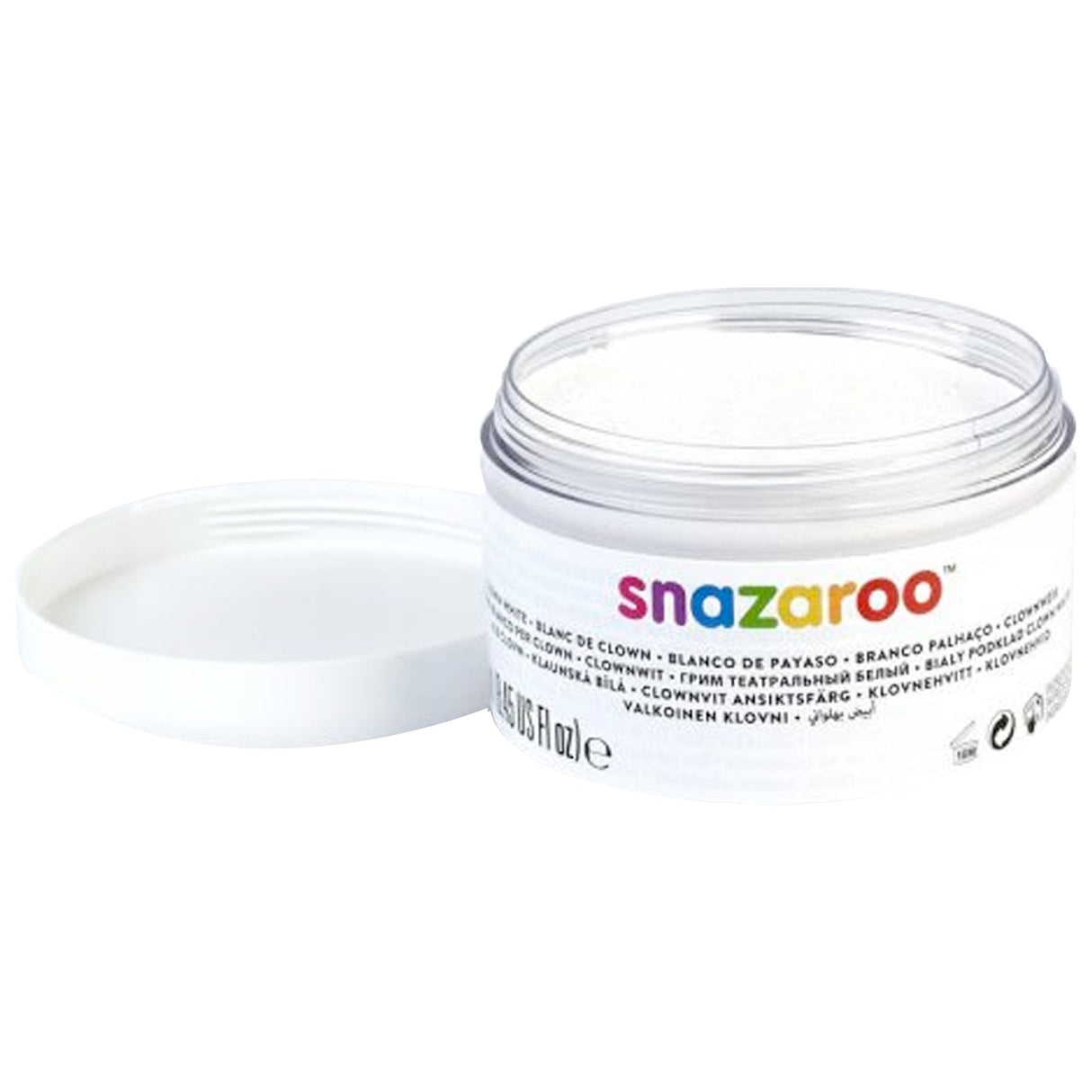 Body And Face Painting Tub 50ml - Clown White (1198200)