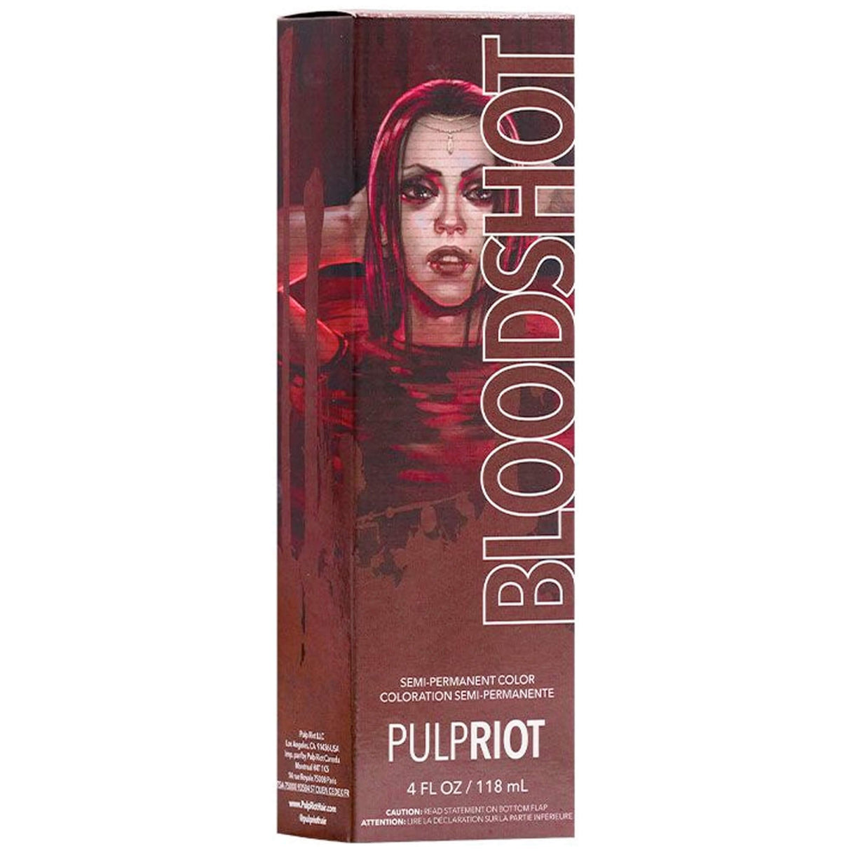 Semi-Permanent Cruelty-Free & Vegan Hair Dye - Bloodshot 118ml