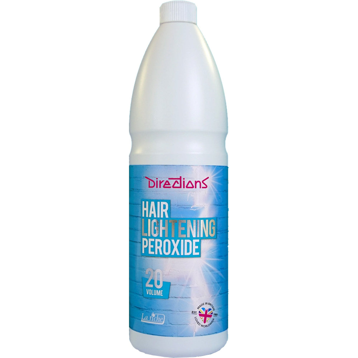 Directions - Hair Lightening Peroxide - 20 Volume - 1 Litre