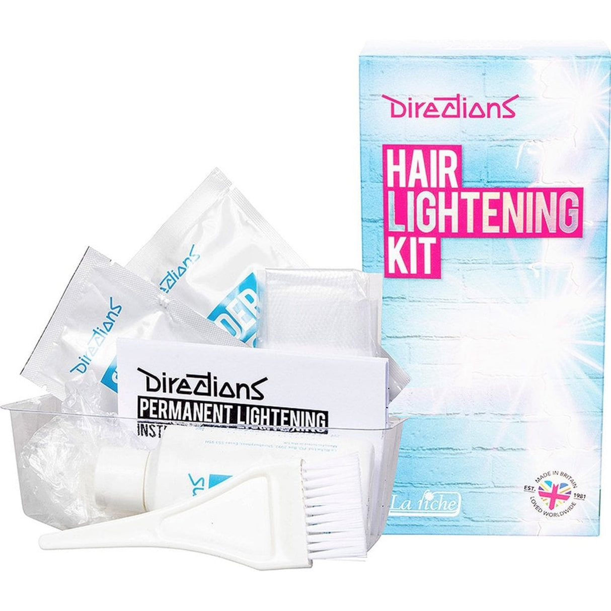 Hair Lightening Kit 20 Vol. (1 x 75ml, 1 x 10ml, 1 x 25g)