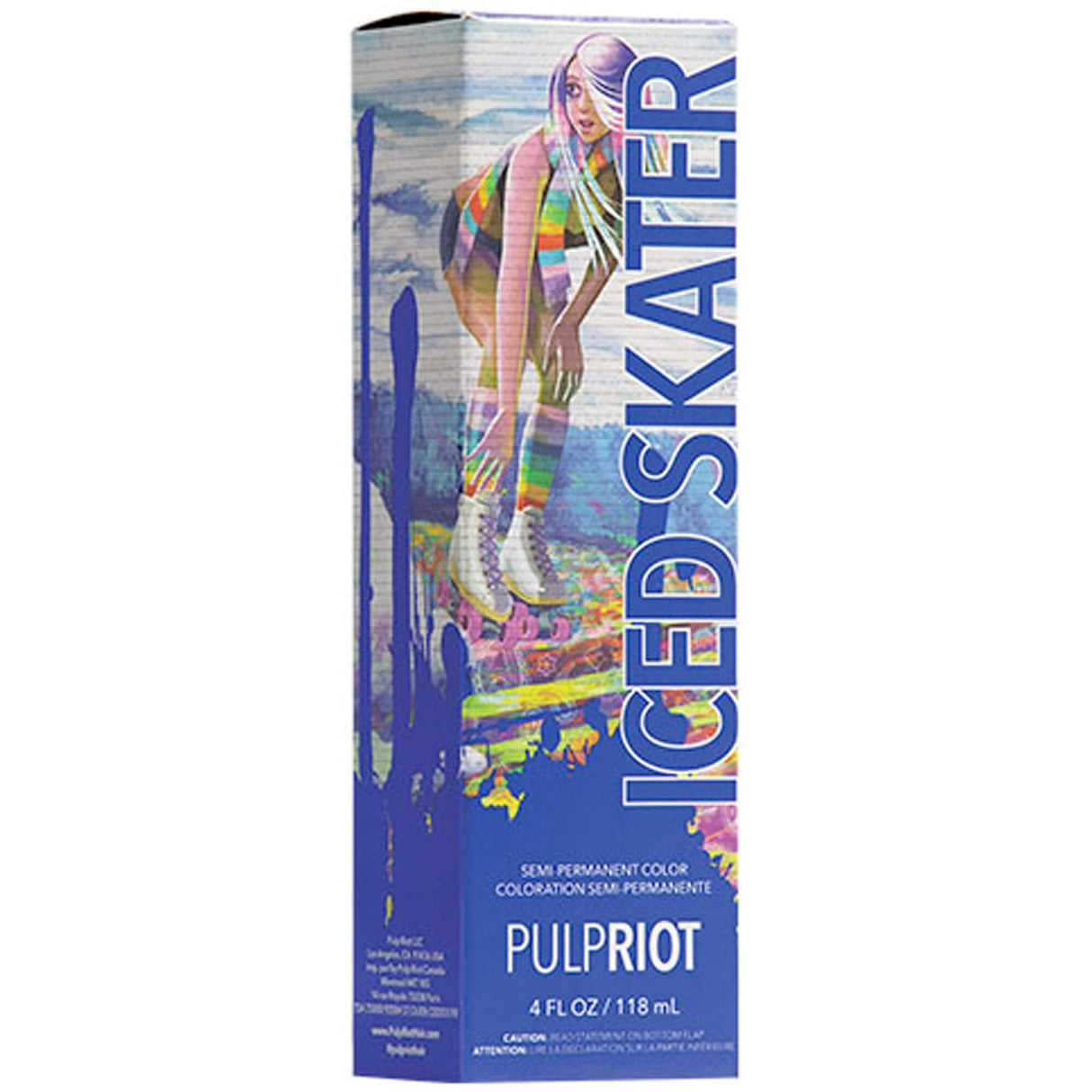 Semi-Permanent Cruelty-Free & Vegan Hair Dye - Iced Skater 118ml