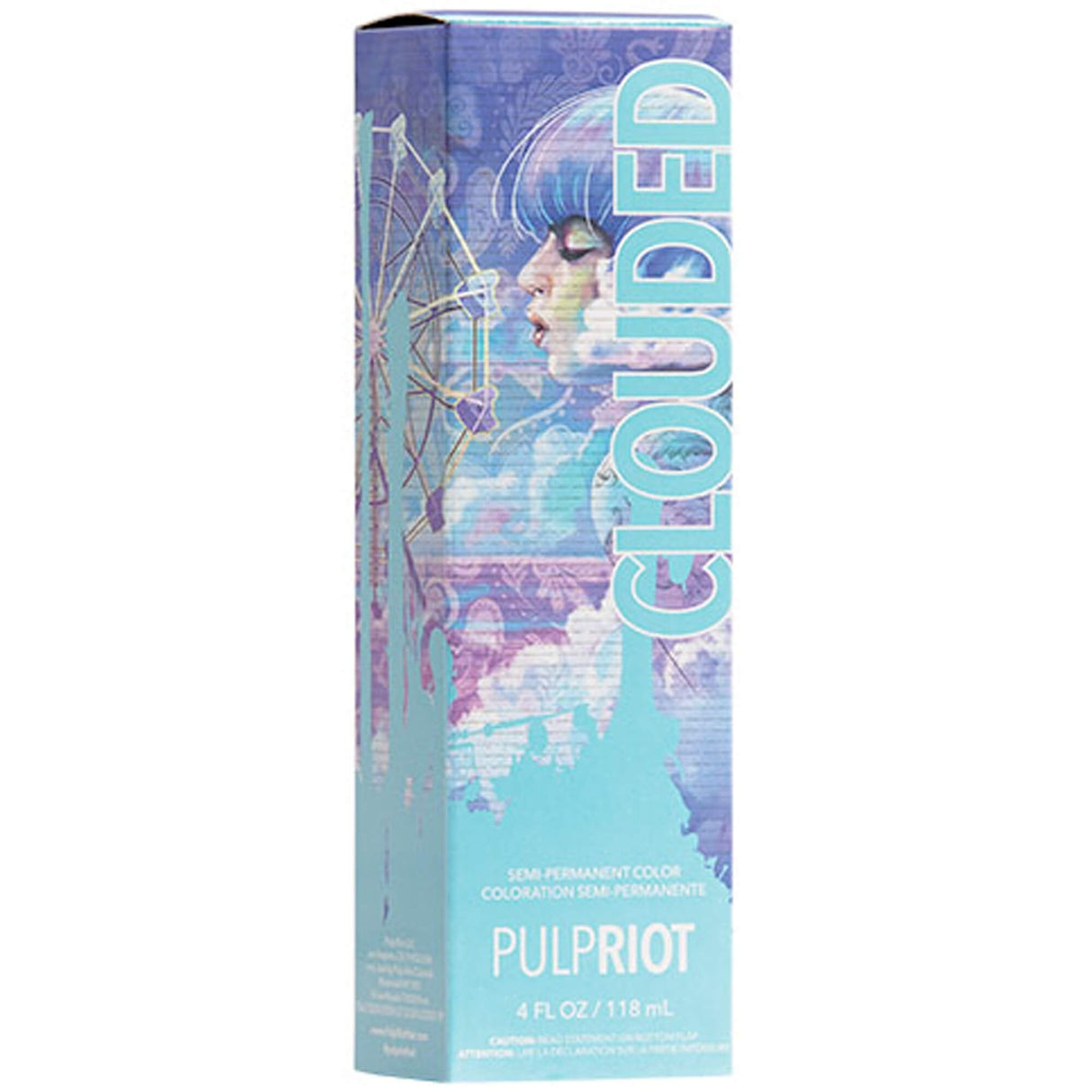 Semi-Permanent Cruelty-Free & Vegan Hair Dye - Clouded 118ml