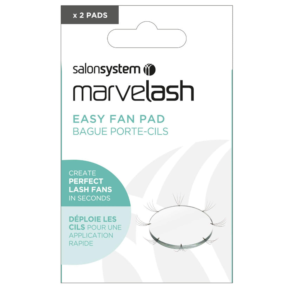 Marvelash - Easy Fan Lash Pad - Silicone Pads (Pack Of 2)(0226726)