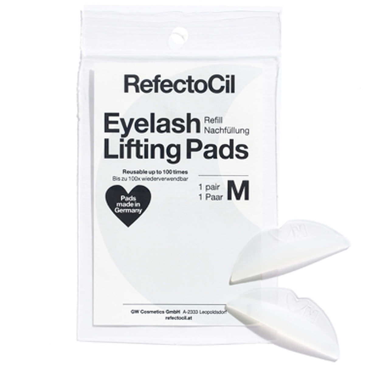Eyelash Lift & Curl Refill Lifting Pads - Medium (Pack of 2)(0501061)
