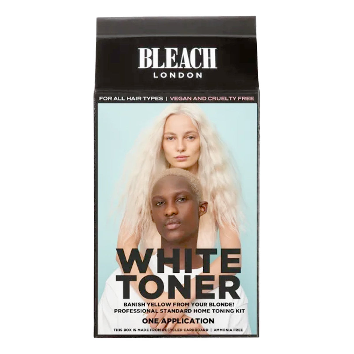 Vegan Friendly & Cruelty Free Toner Kit To Remove Yellow From Your Blonde Hair - White Toner (1 x 15ml, 1 x 40ml, 1 x 80ml)