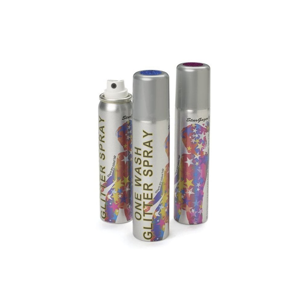 Purple Glitter Hair Spray 75ml