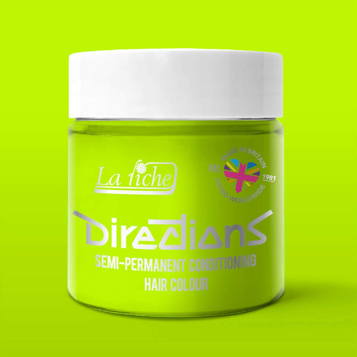 Directions Fluorescent Green Semi-Permanent Conditioning Hair Dye 100ml