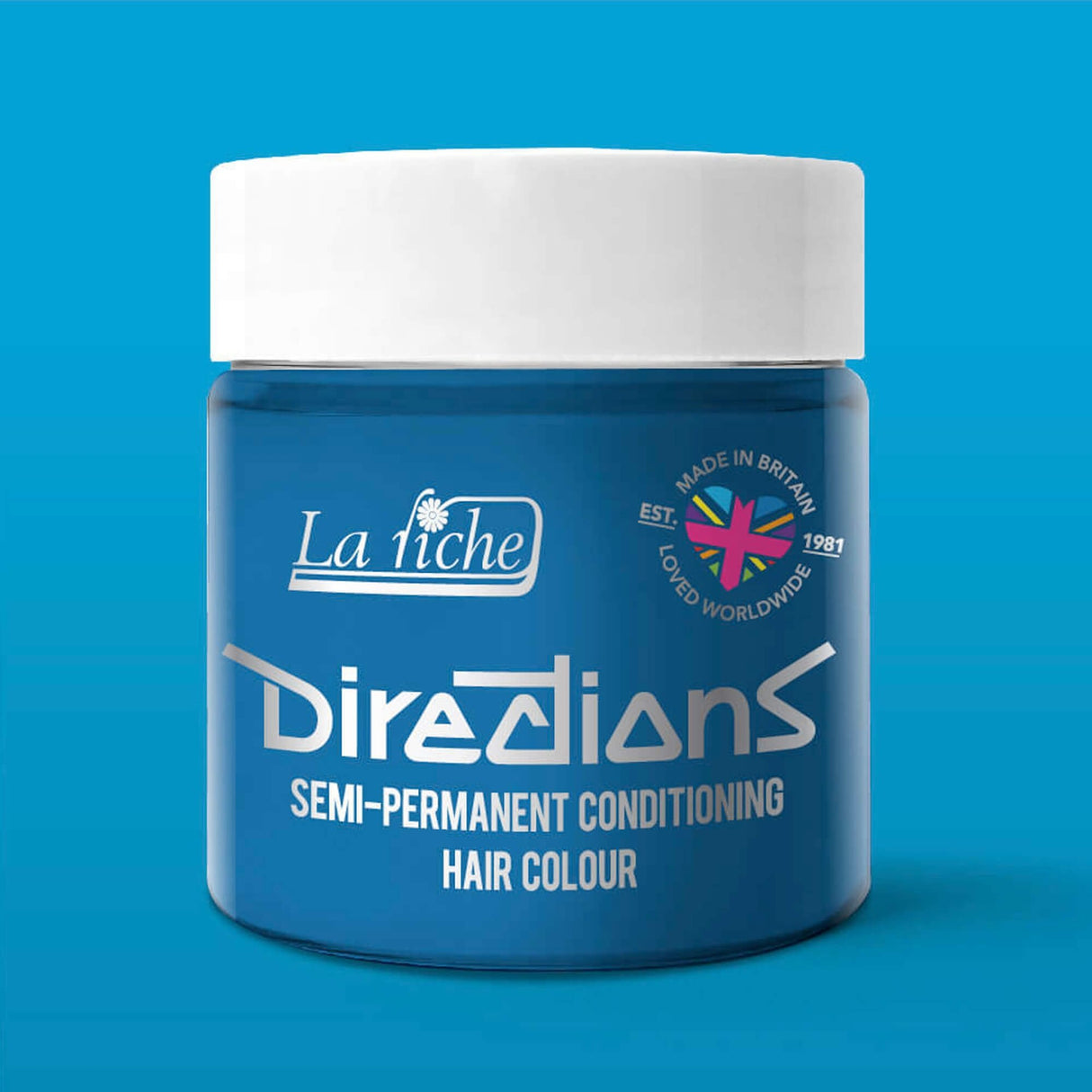 Directions Lagoon Blue Semi-Permanent Conditioning Hair Dye 100ml