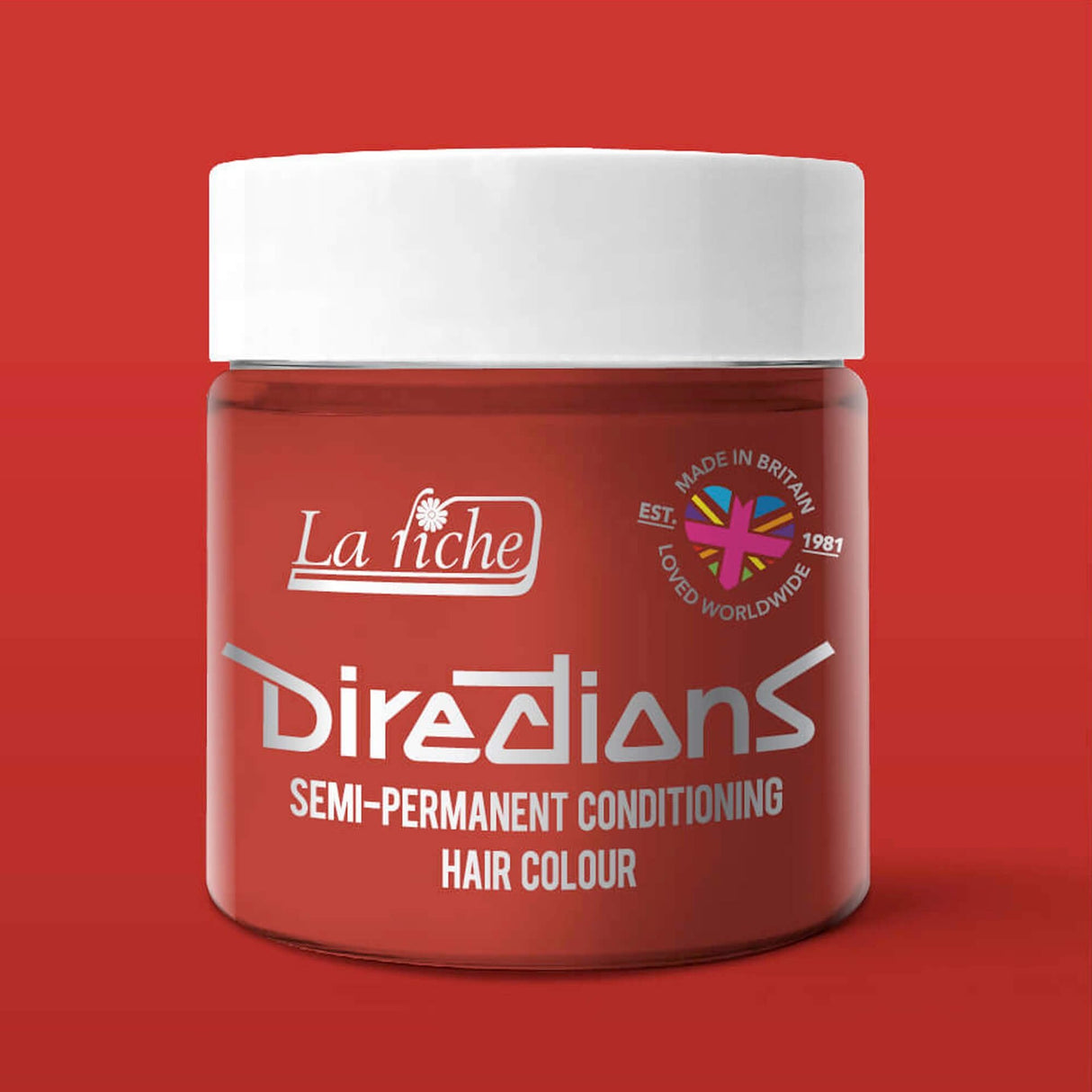 Directions Poppy Red Semi-Permanent Conditioning Hair Dye 100ml