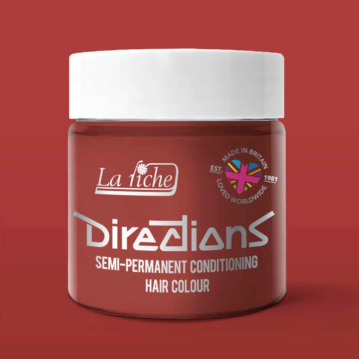 Directions Pillarbox Red Semi-Permanent Conditioning Hair Dye 100ml