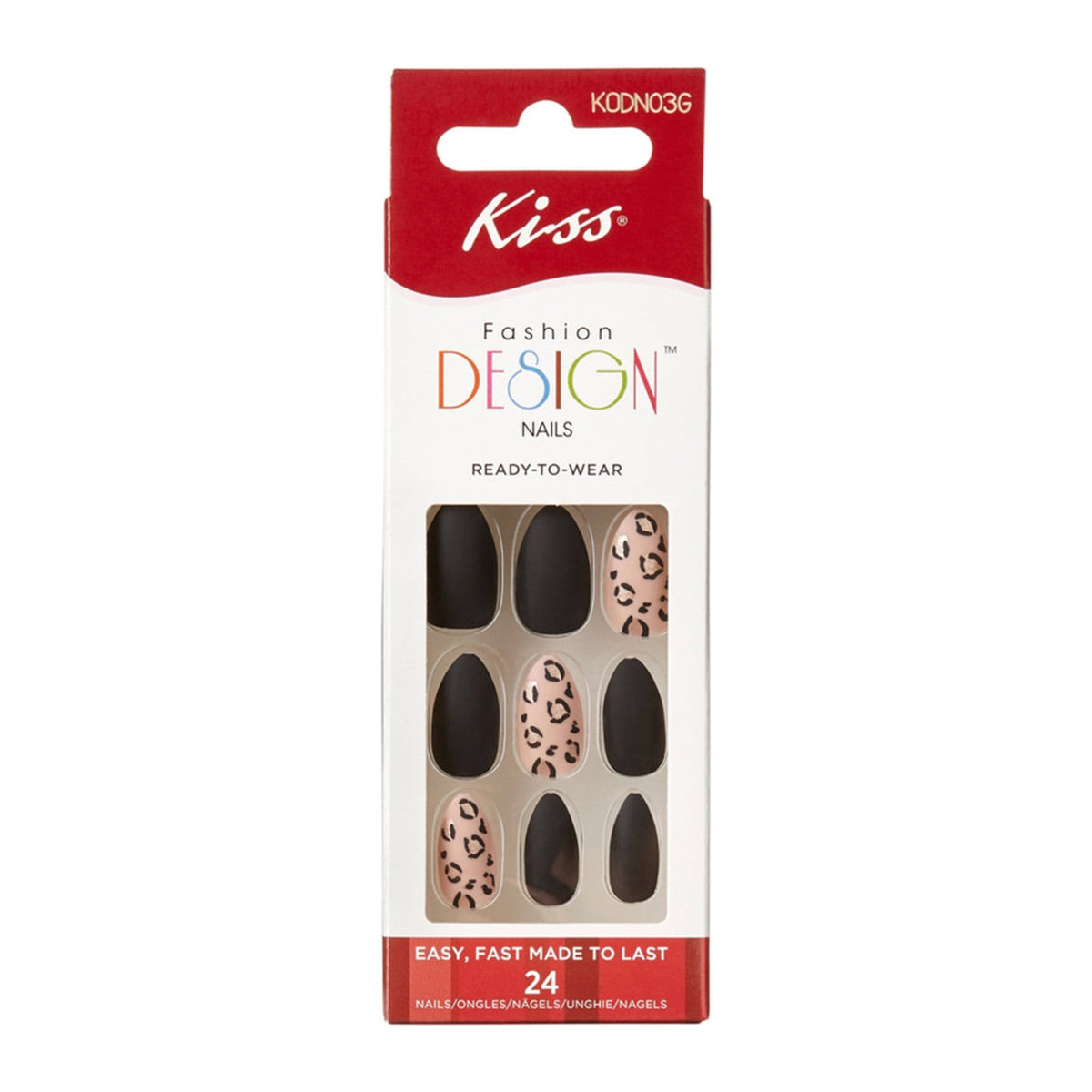 Design Colour False Nails - Ultra Baby (24 Nails & Adhesive 2g)
