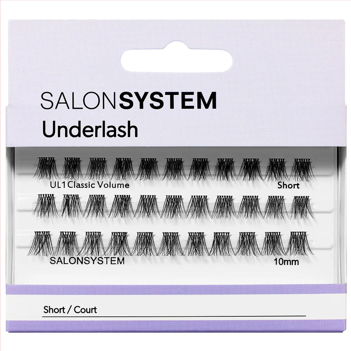 Underlash UL1 Classic Volume Short Black 10mm (0225494)