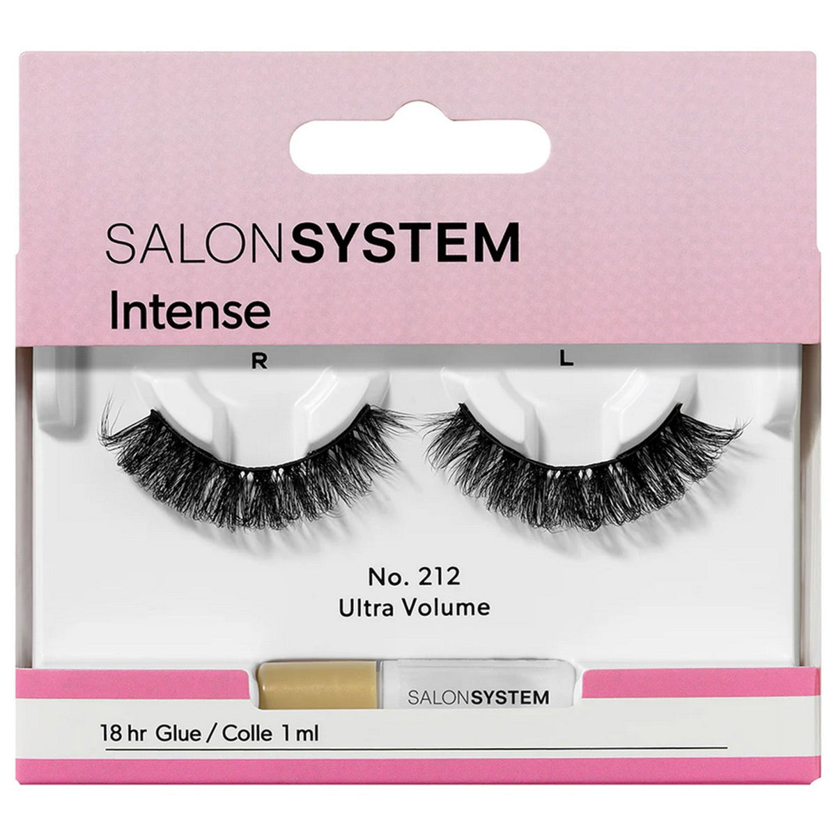 212 Intense Ultra Volume Reusable Eyelashes (Adhesive Included) (0225146)