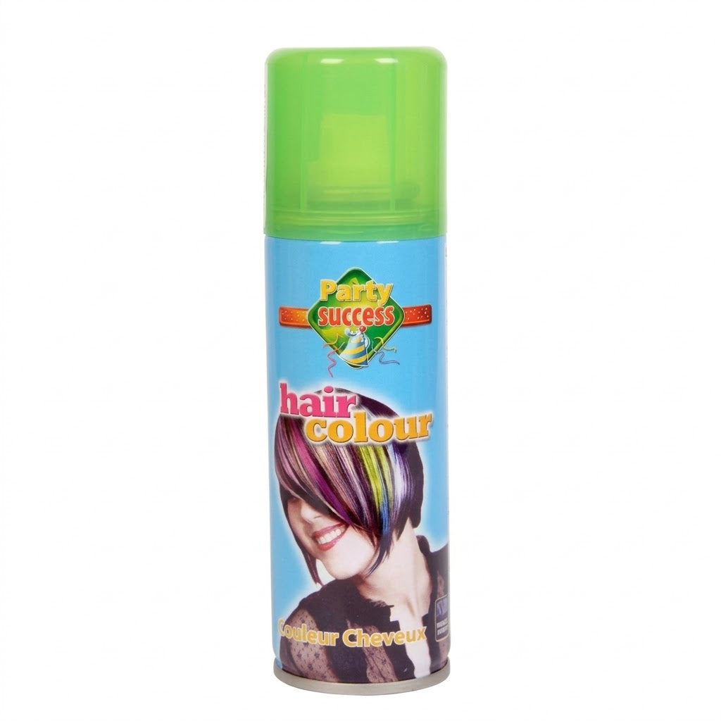 Halloween Fluorescent Green Hair Spray 125ml