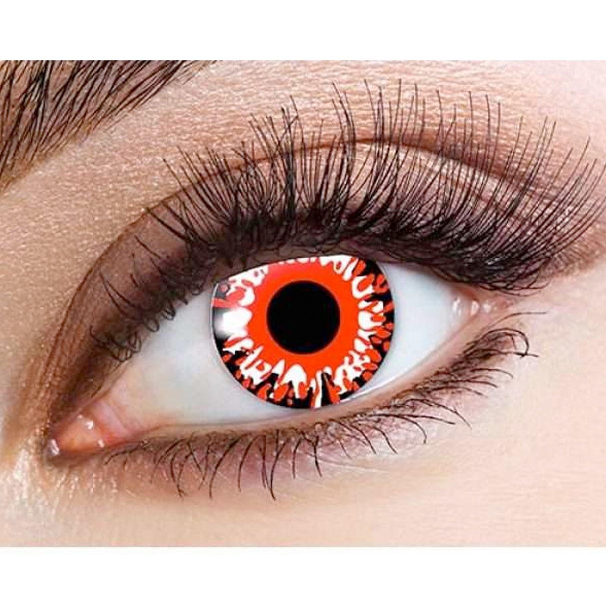 One Day Halloween Contact Lenses - Demon