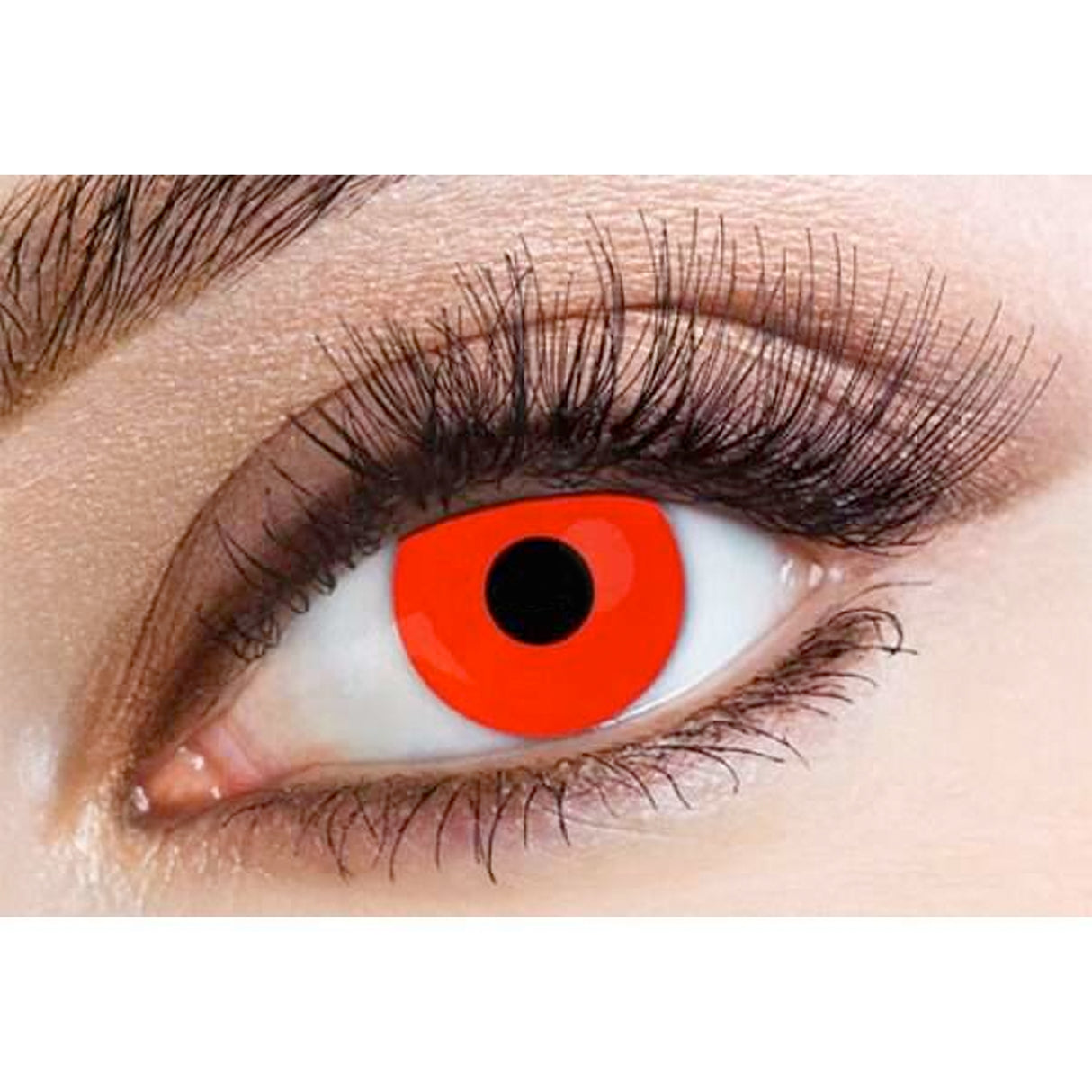 One Day Halloween Contact Lenses - Devil Sclera