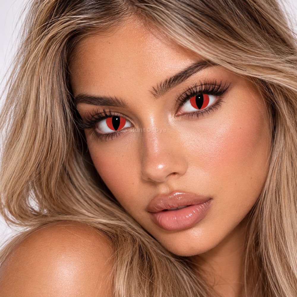 Devil Halloween Contact Lenses - 1 Day Wear