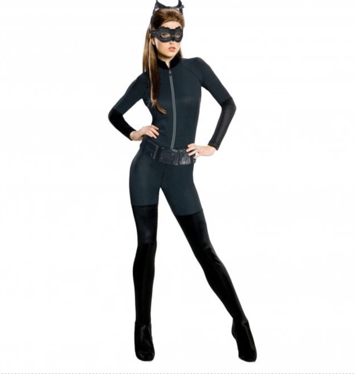 Halloween Fancy Dress Costume Adult - Batman - Catwoman - Medium