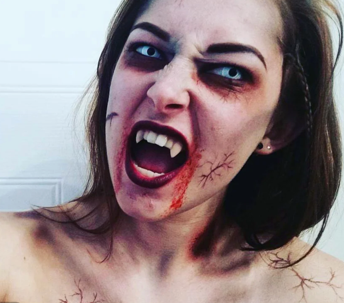 Whiteout Halloween Contact Lenses - (1 Day Wear)