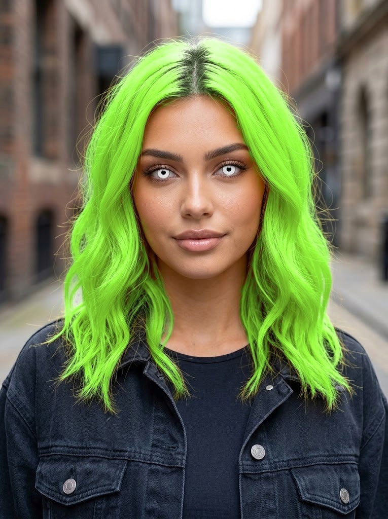 Halloween Fluorescent Green Hair Spray 125ml