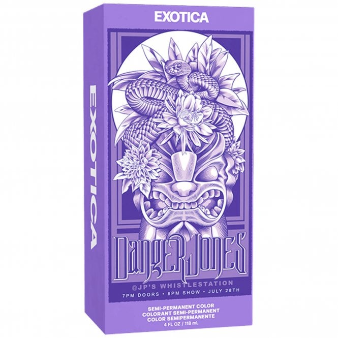 Exotica Semi-Permanent Hair Dye - Vegan & Cruelty-Free Hair Dye 118ml