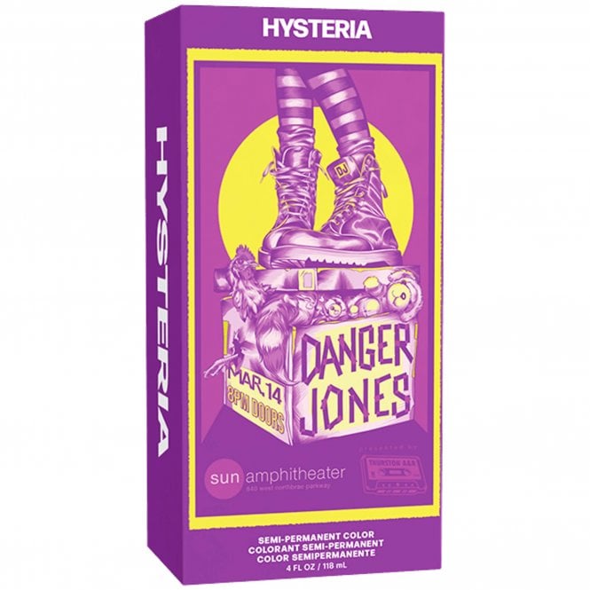 Hysteria Semi-Permanent Hair Dye - Vegan & Cruelty-Free Hair Dye 118ml