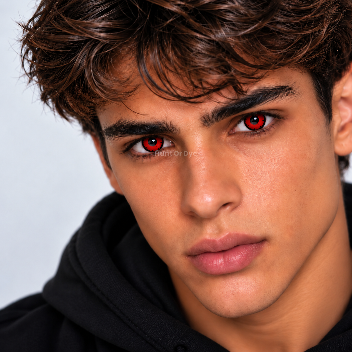 Dead Red Halloween Contact Lenses - 1 Day