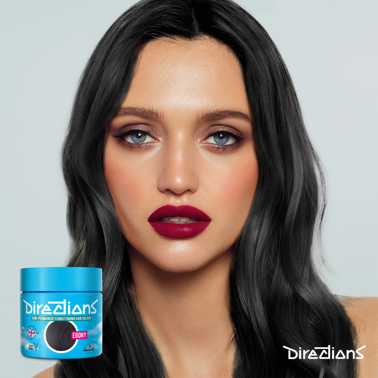 Directions Ebony Semi-Permanent Conditioning Hair Dye 100ml