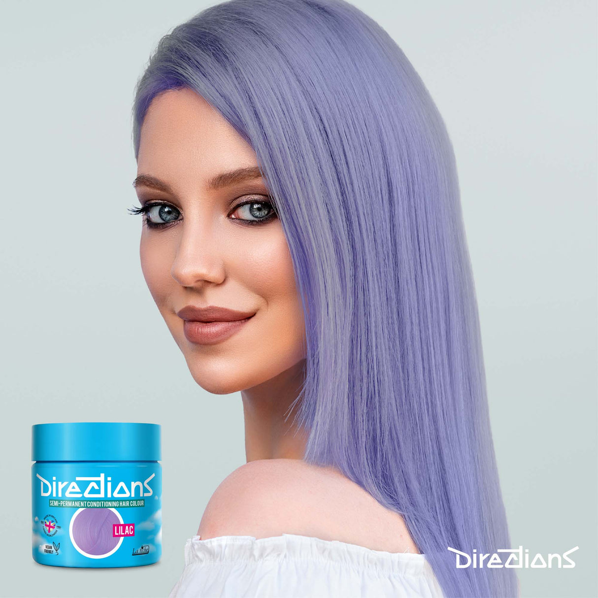 Directions Lilac Semi-Permanent Conditioning Hair Dye (4 x 100ml)