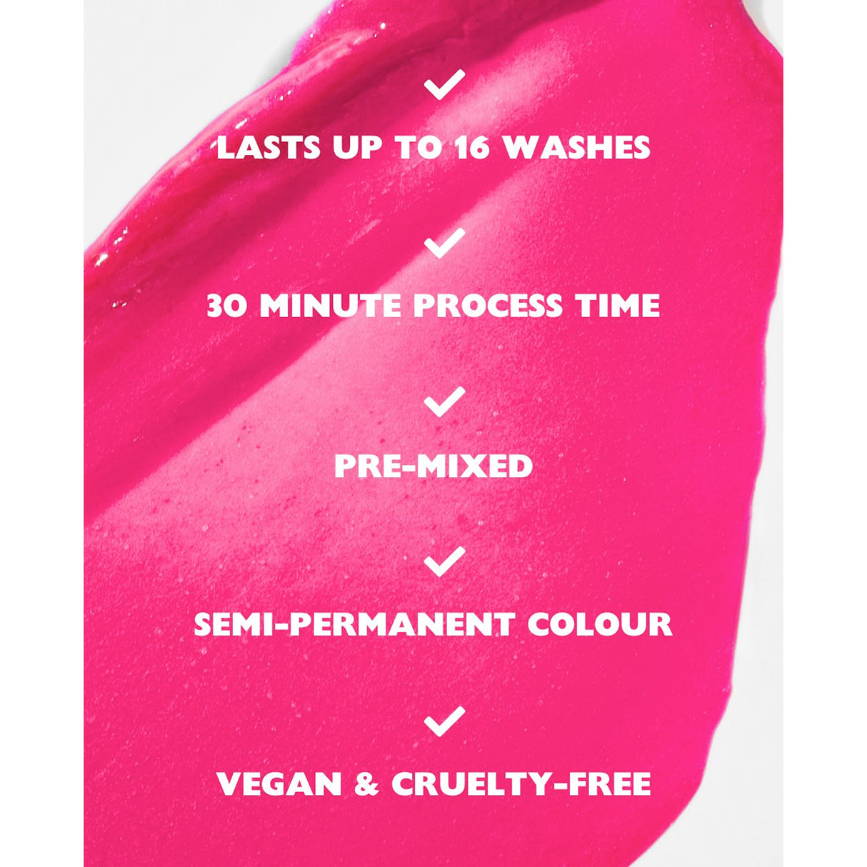 Mixed Up - Semi Permanent Hair Colour - Pink 125ml (538124)