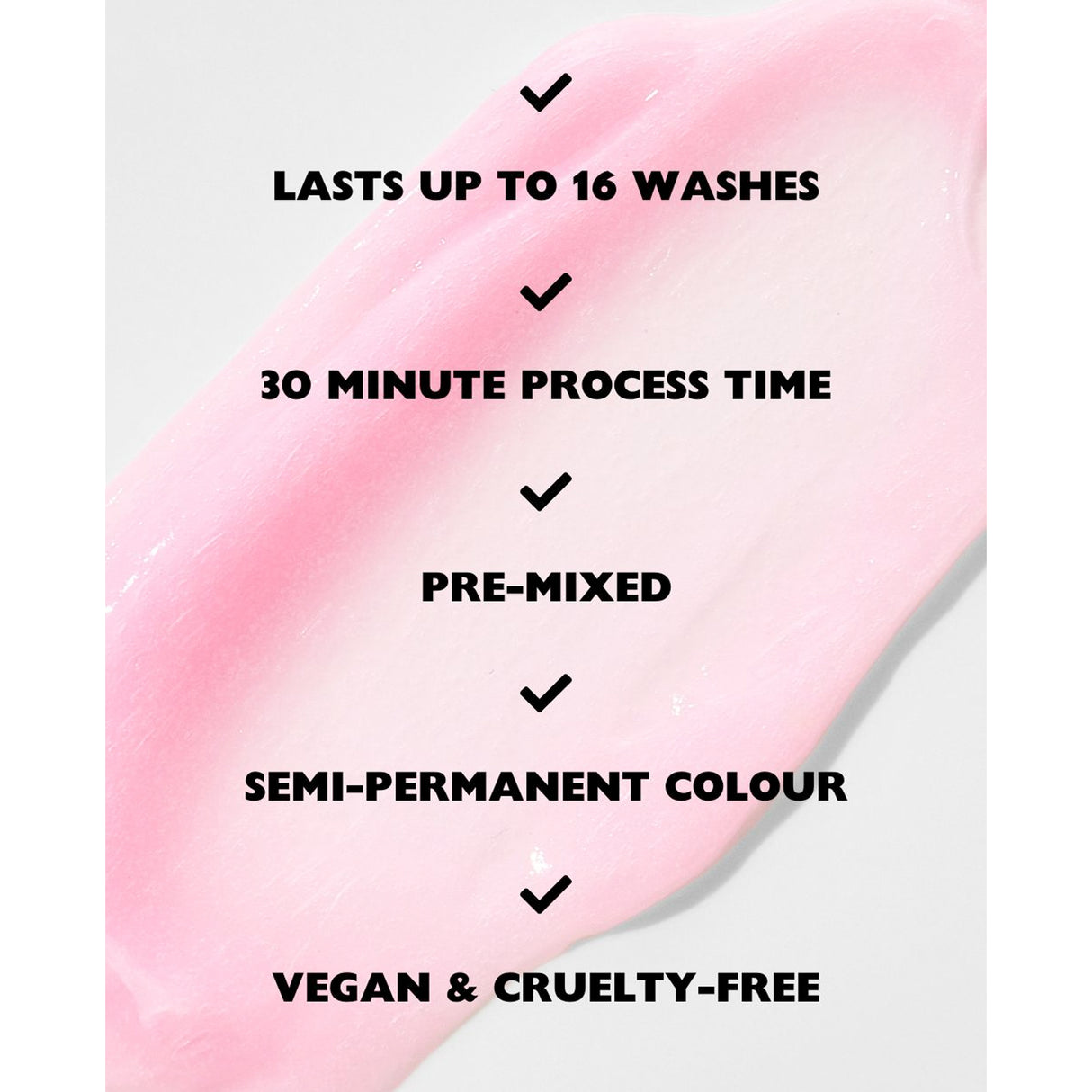 Mixed Up - Semi Permanent Hair Colour - Rose 125ml (538119)