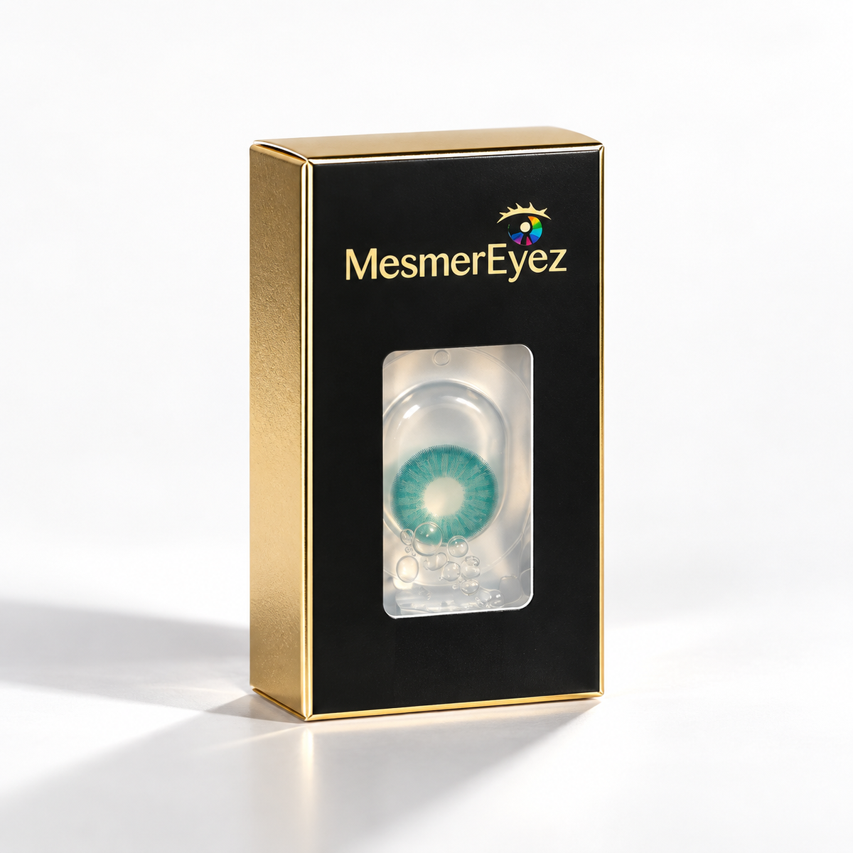 Solar Green Natural Coloured Contact Lenses Intense - 3 Month Wear