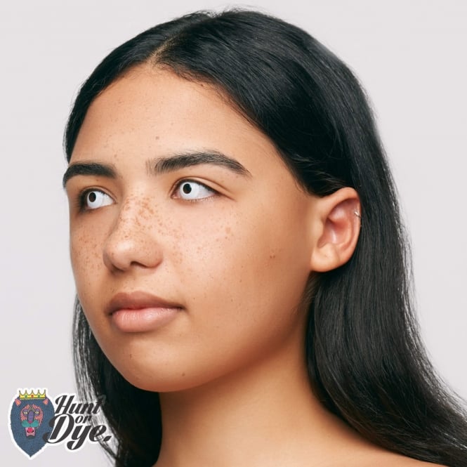 Whiteout Halloween Contact Lenses - 1 Day