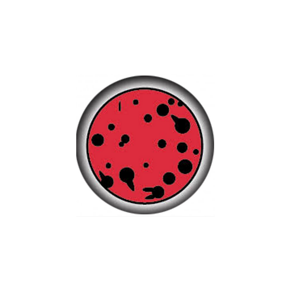 Blind Virus Halloween Contact Lenses - 1 Month Use