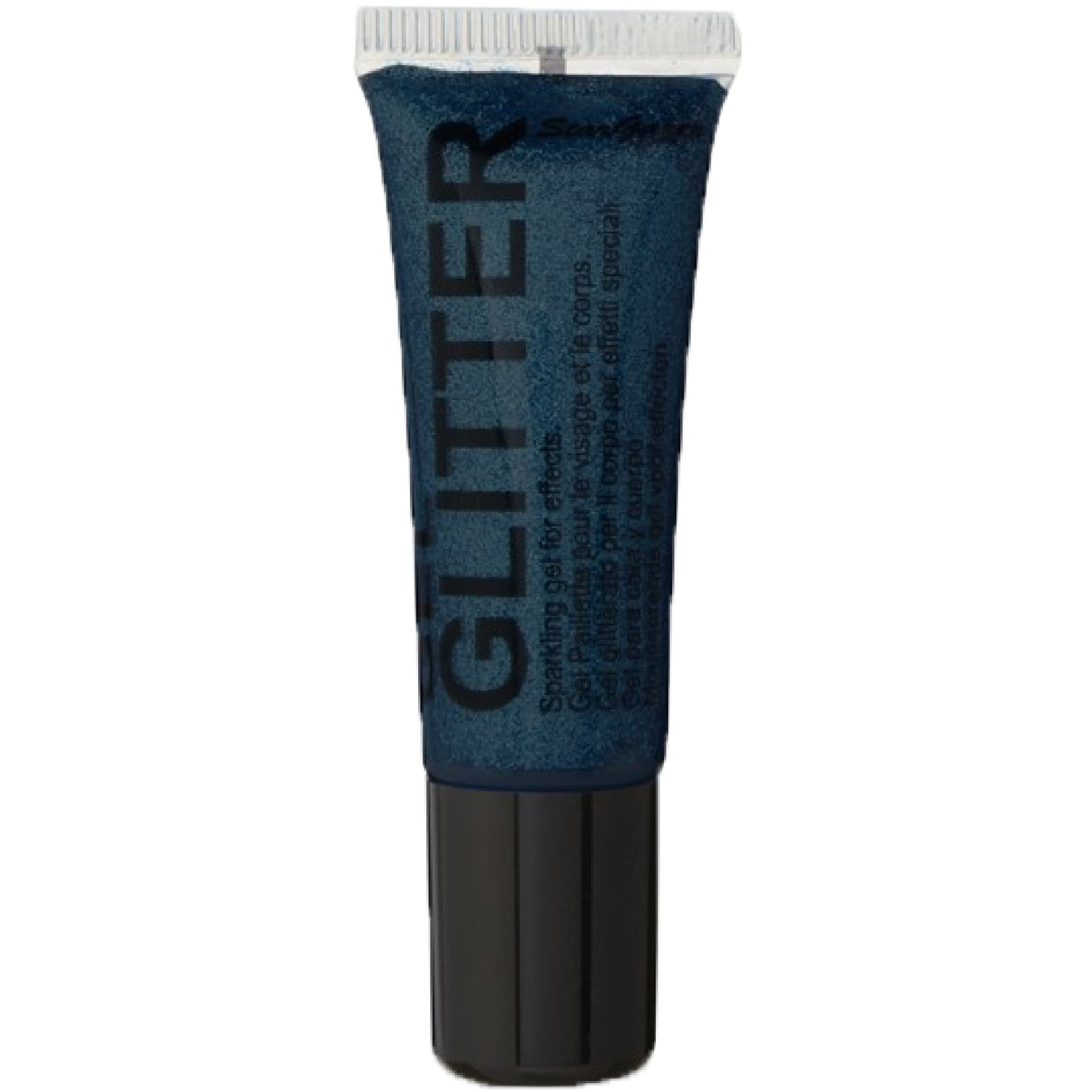 Navy Face & Body Gel Glitter 10ml