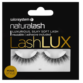 NaturaLASH - LashLux - Faux Mink Eyelashes - No 002 (Adhesive Included)